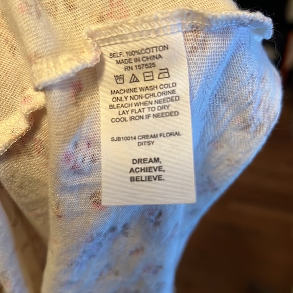 Sincerely Jules for Bandier The Willow Scoop Neck Cropped Tank Size S - Picture 10 of 10